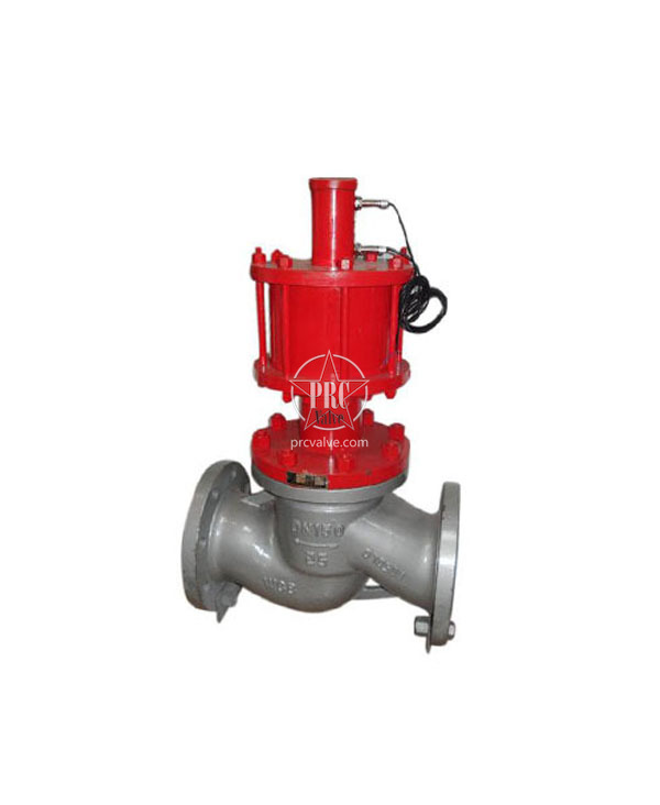 Pneumatic shut-off valves