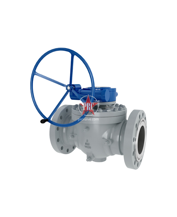 Top mounted fixed ball valve