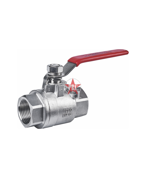 二片式螺纹球阀