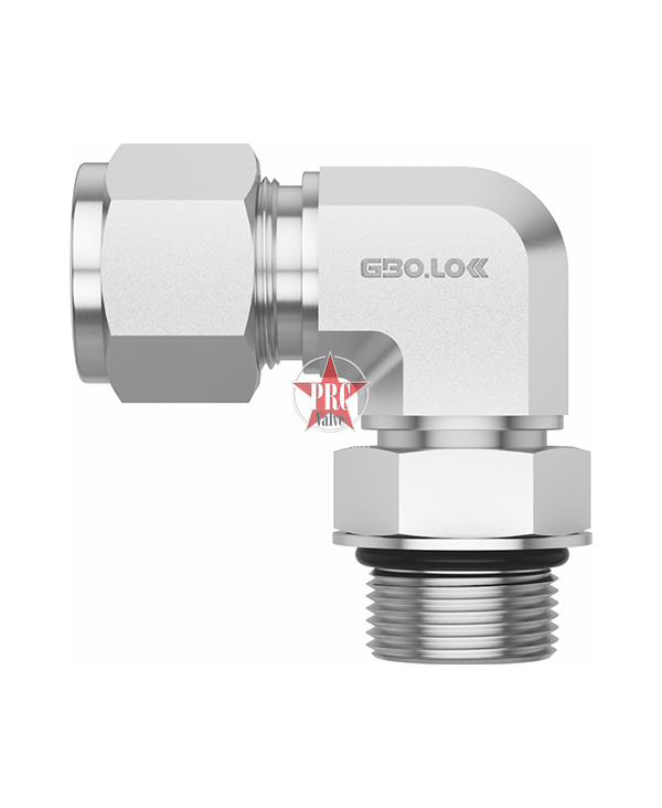 卡套阳螺纹位置可调弯头