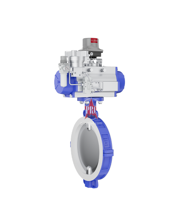 衬氟对夹式蝶阀