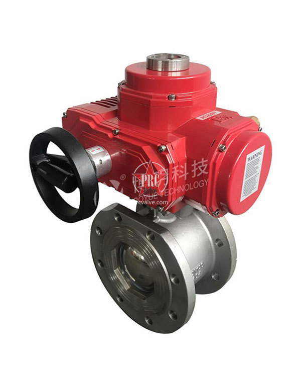 Electric explosion-proof ball valve