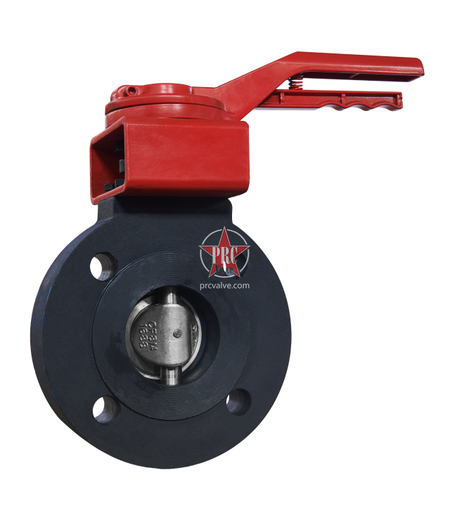 手柄式法兰双偏心蝶阀