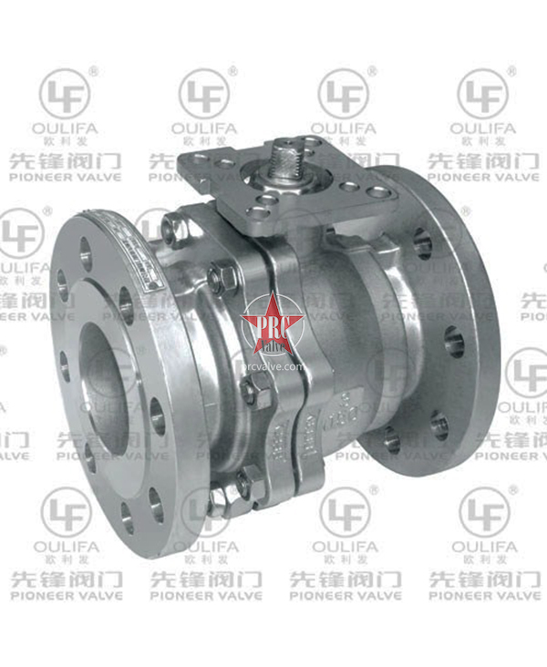 带 ISO 安装垫的法兰球阀 PQ41F-150Lb