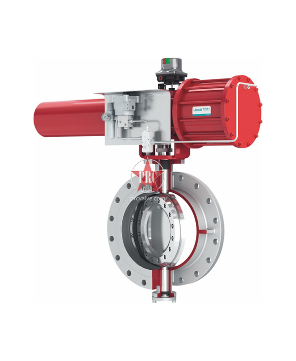 三偏心硬密封蝶阀