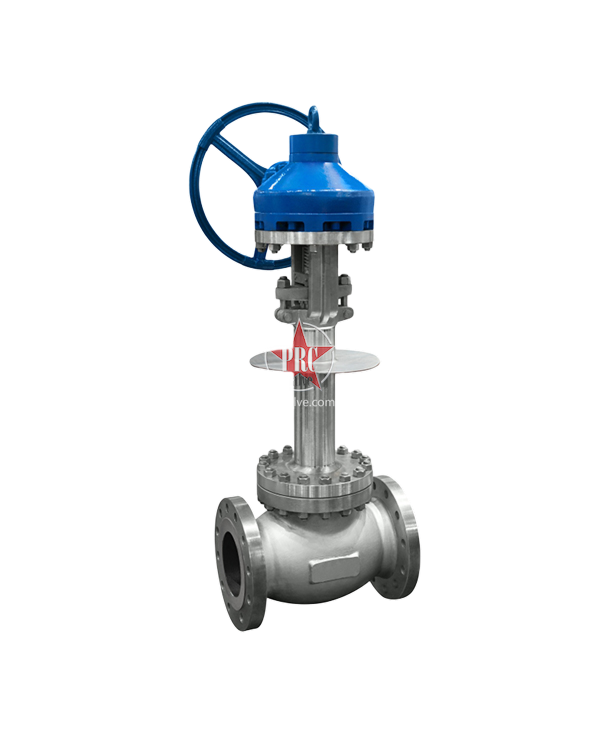 Low temperature stop valve