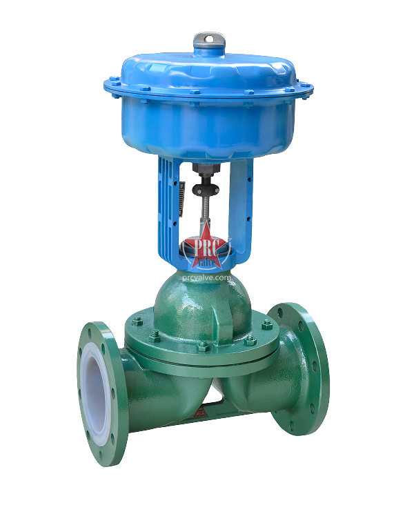 衬氟法兰调节阀