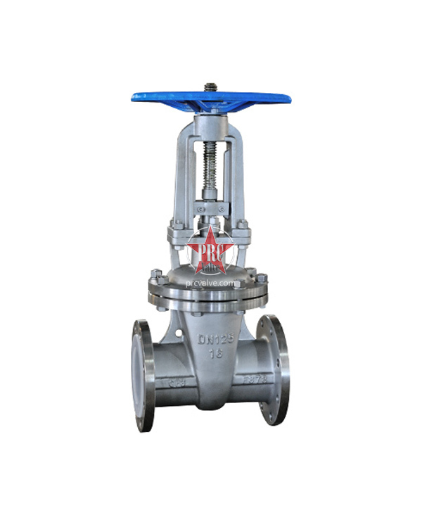 Fluorine-lined gate valves