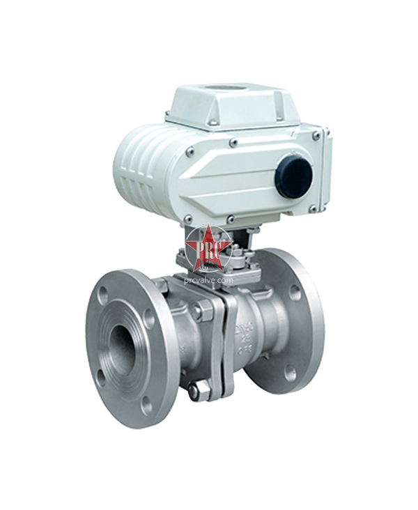 Electric stainless steel ball valve