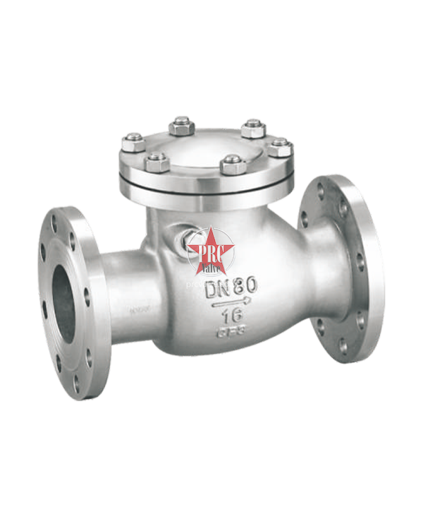 国标法兰旋启式止回阀