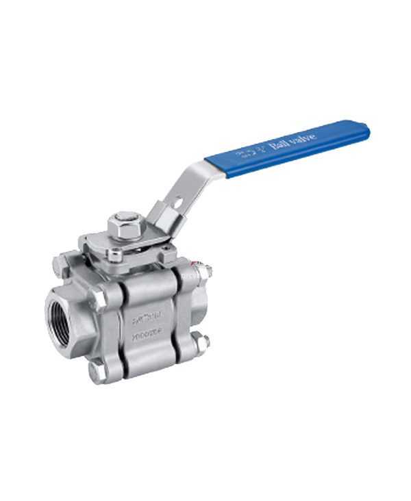 带螺纹的三片式硬密封球阀 Q11H