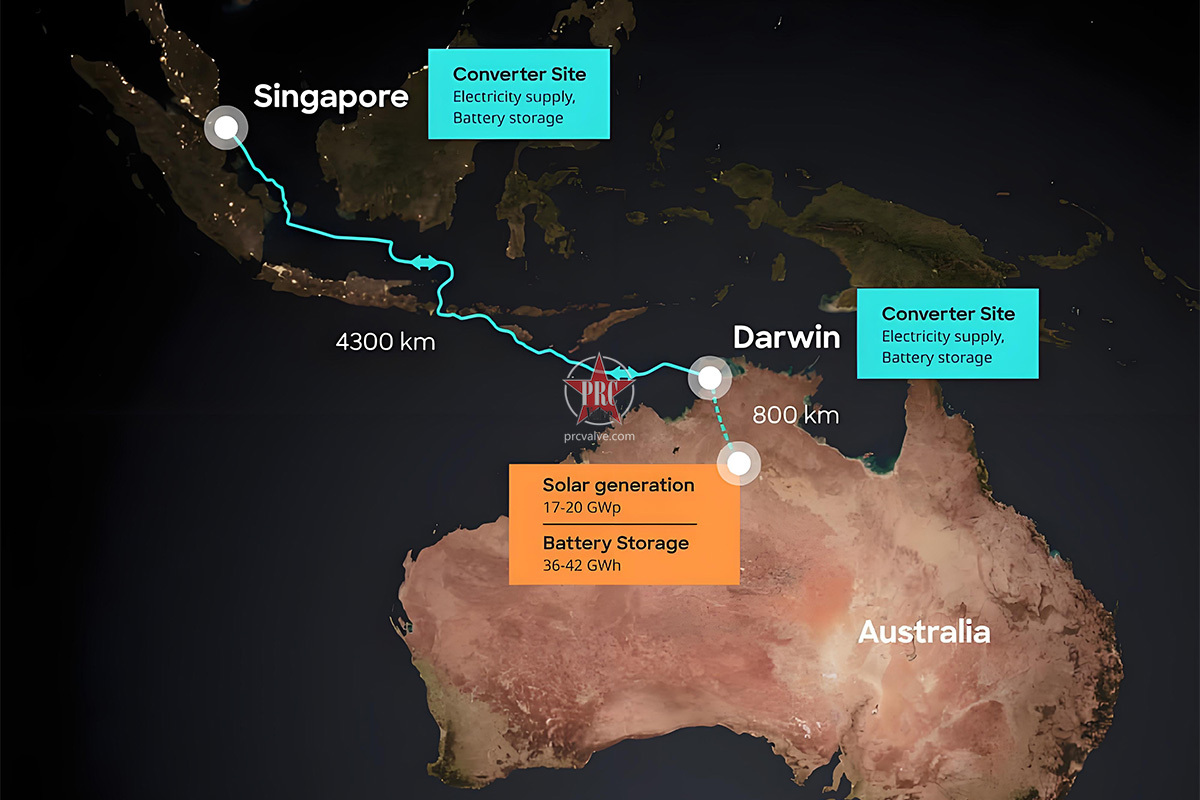 World’s Longest Underwater Cable for Photovoltaic Solar Power Gets Green Light From Singapore in Australia