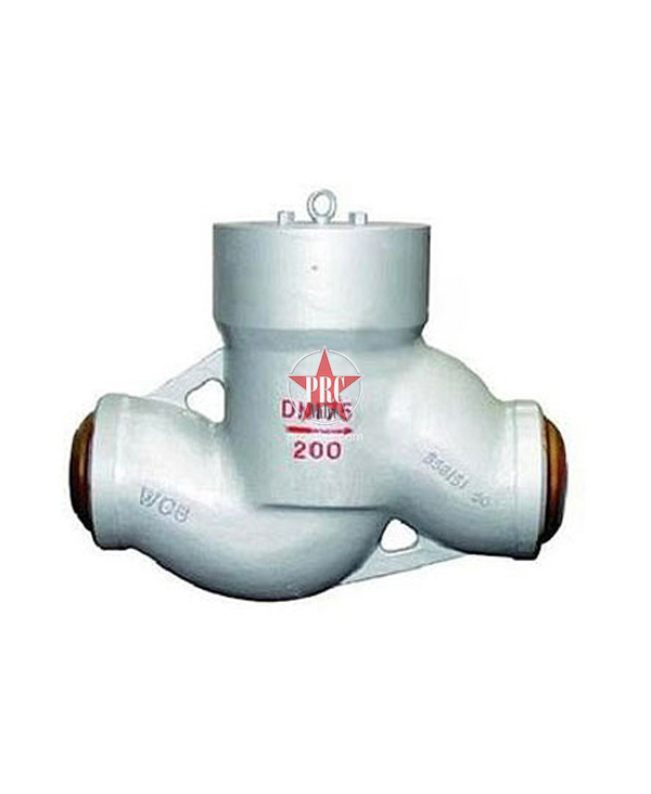 Power station type lift check valve