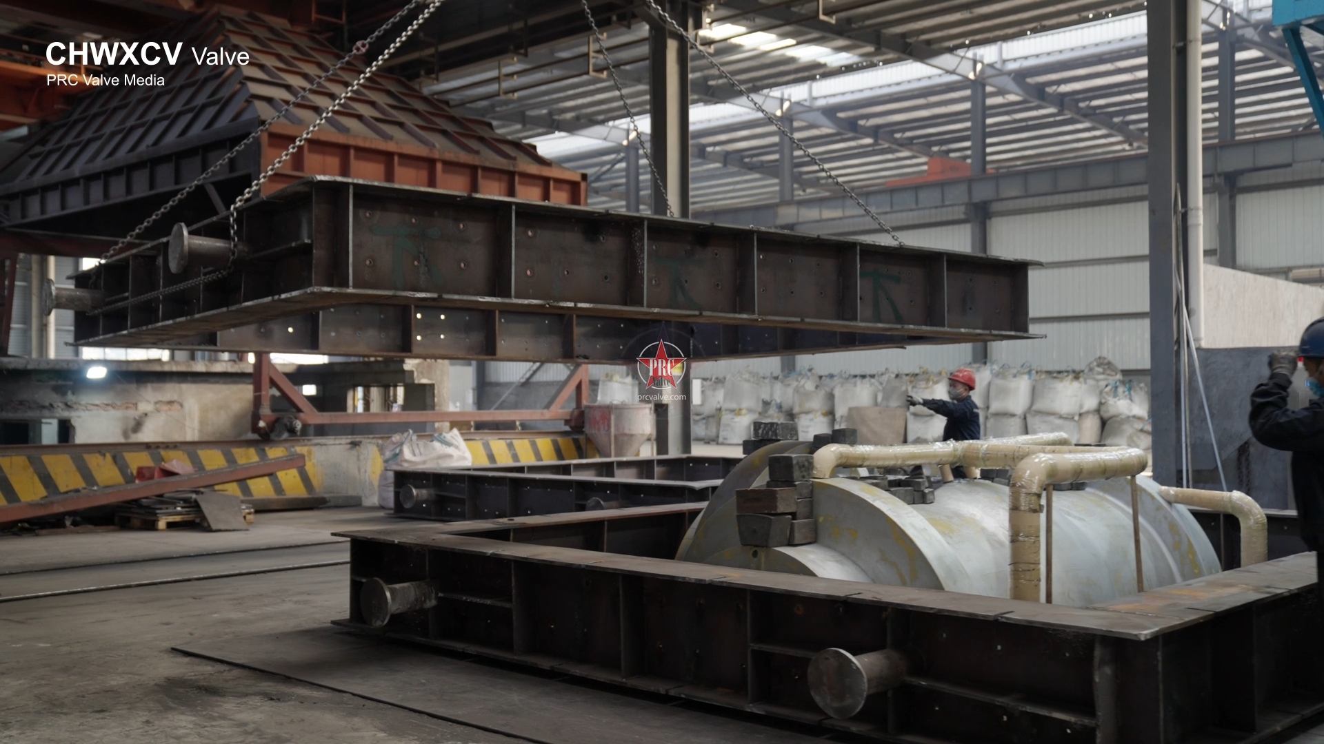 Large caliber gate valve film process - Wan Xin