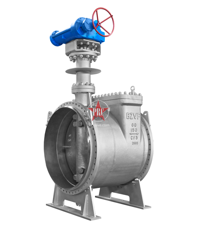 大口径上装式偏心半球阀