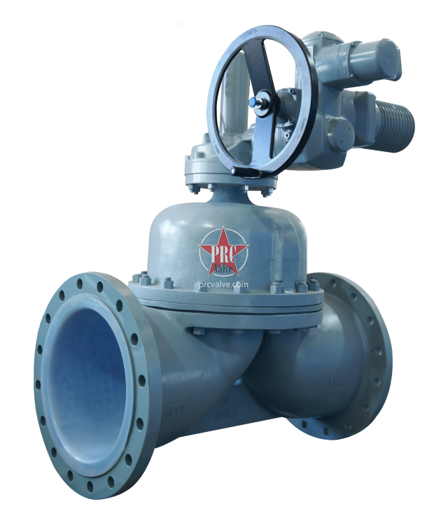 电动衬氟隔膜阀