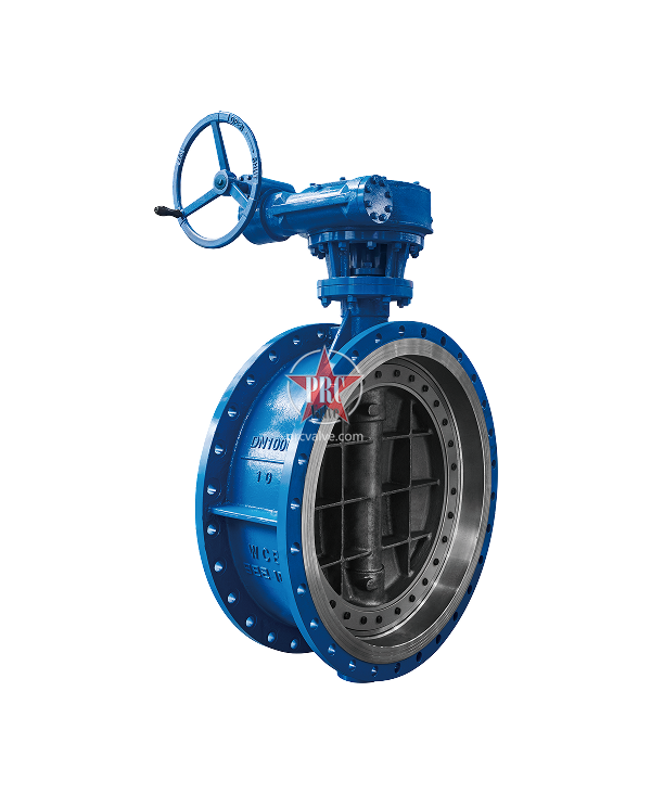 蜗轮传动法兰蝶阀