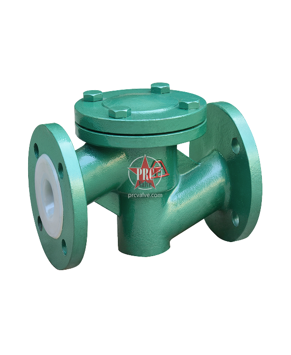 衬氟升降式止回阀