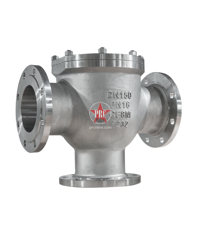 三通法兰式止回阀