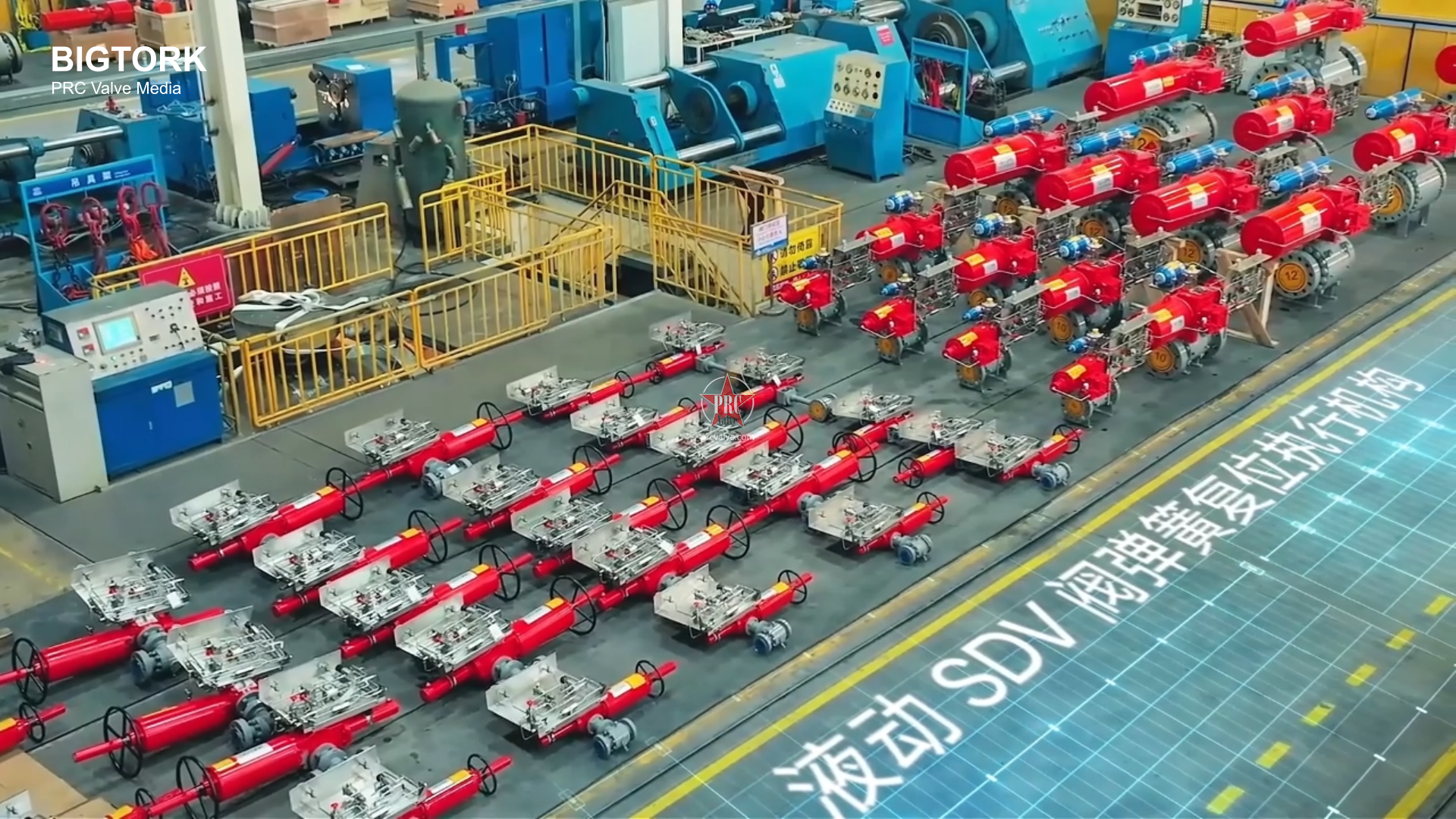 API6DX 液动 SDV 阀弹簧复位执行机构-博科