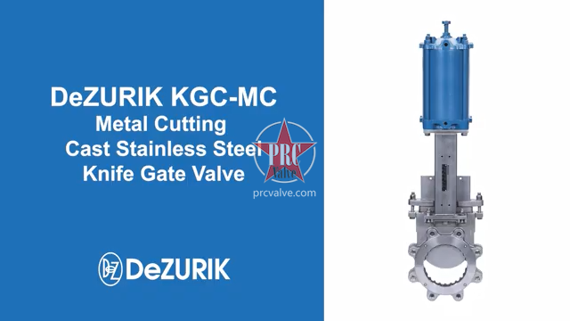 DeZURIK KGC-MC Metal Cutting Knife Gate Valves（刀闸阀）
