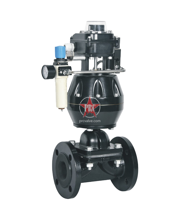 气动衬胶隔膜阀