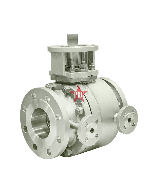 高压法兰球阀
