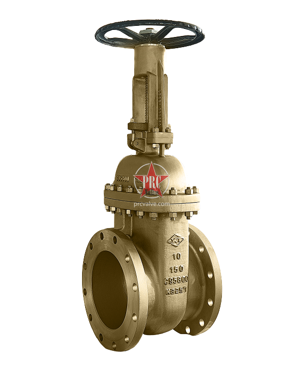 美标黄铜明杆式法兰闸阀