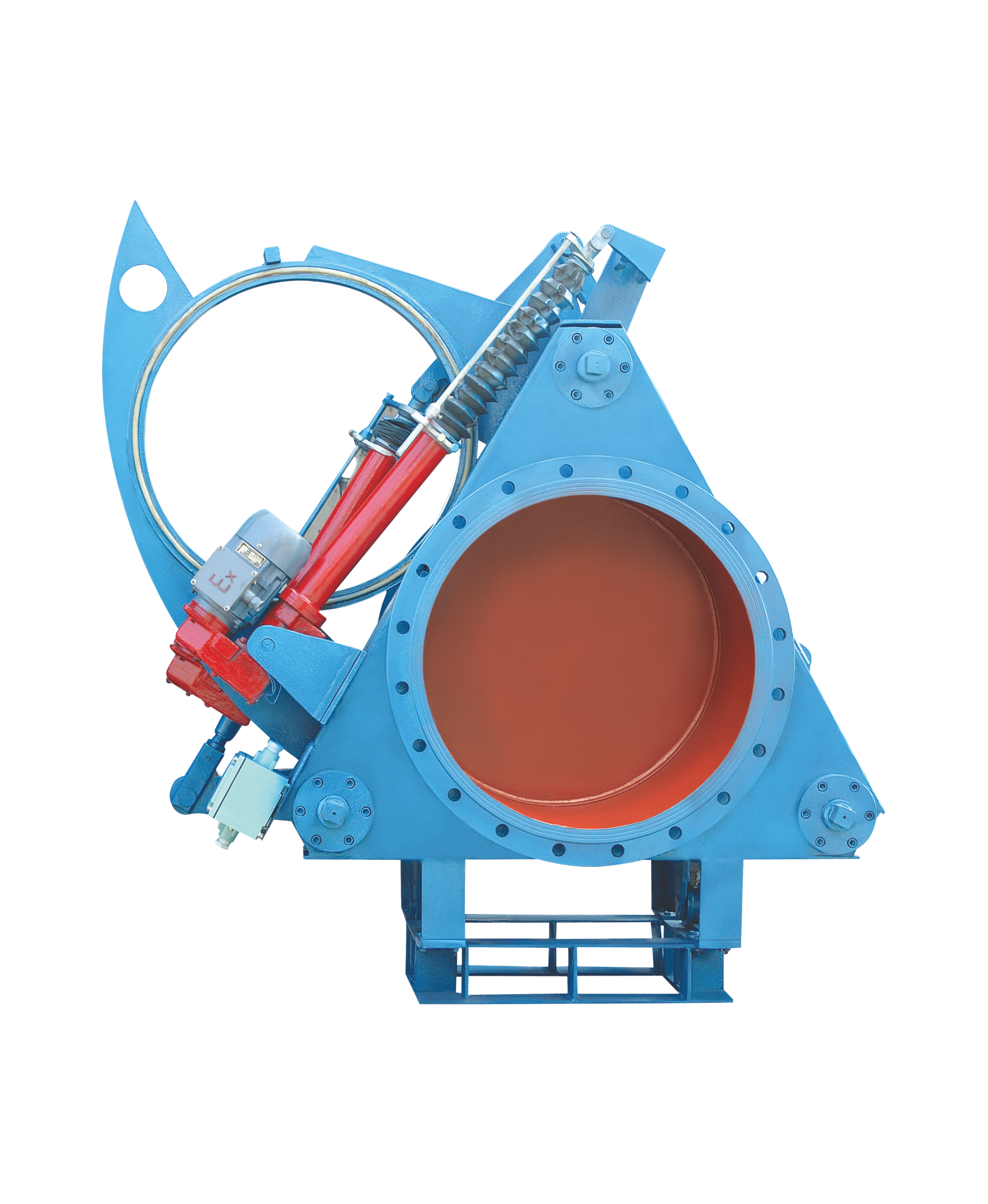 电液动扇形盲板阀（眼镜阀）