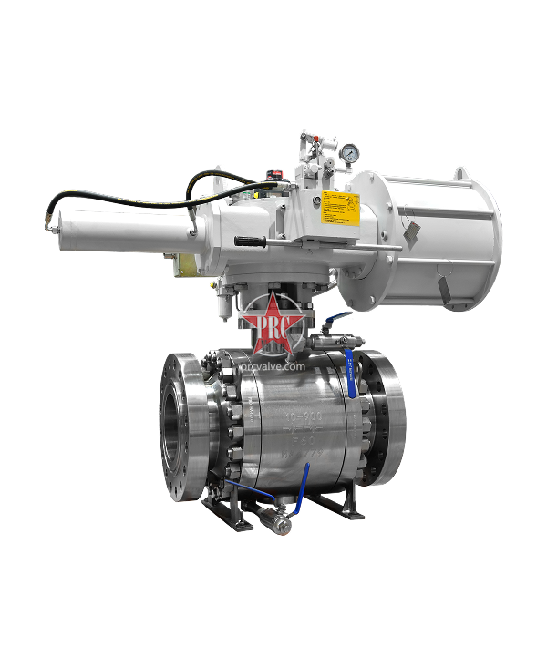 高压气动固定球阀