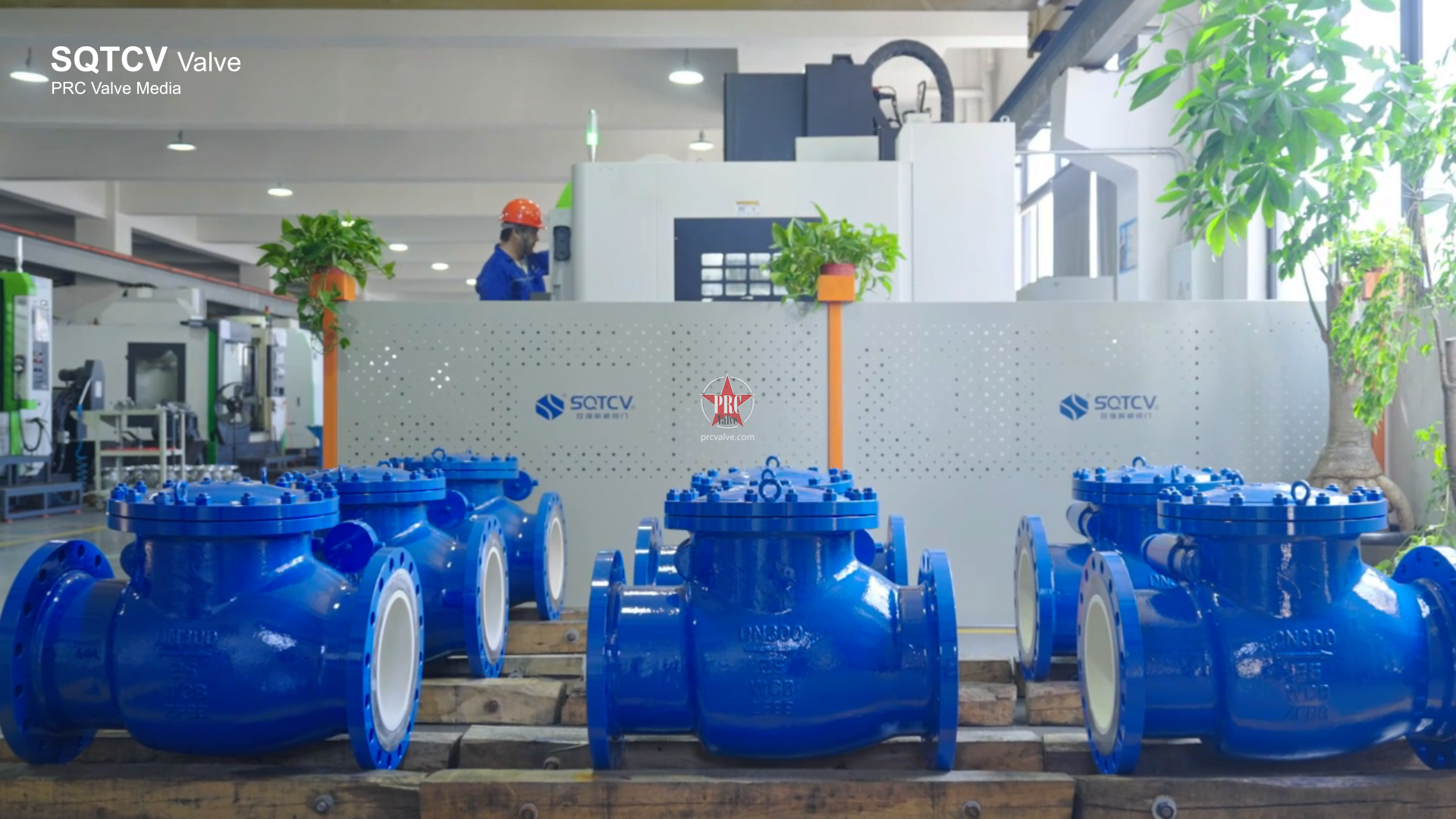 DN300 PN25 Pneumatic Ceramic Check Valve – SQTCV