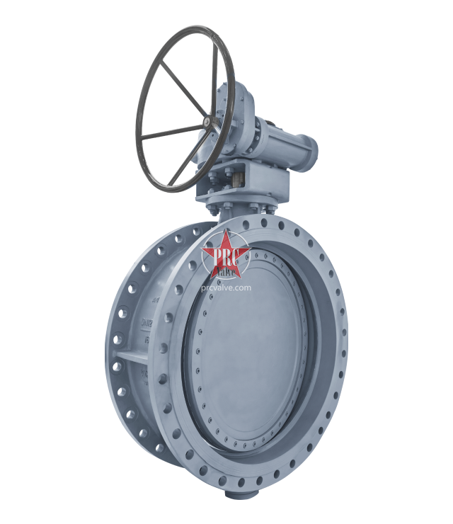 蜗轮传动法兰式蝶阀