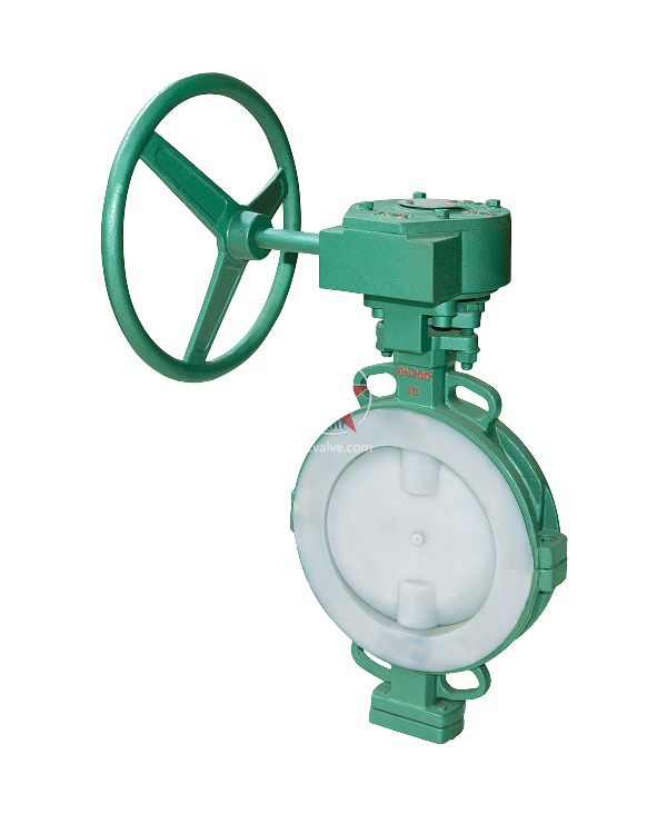 衬氟对夹式蝶阀