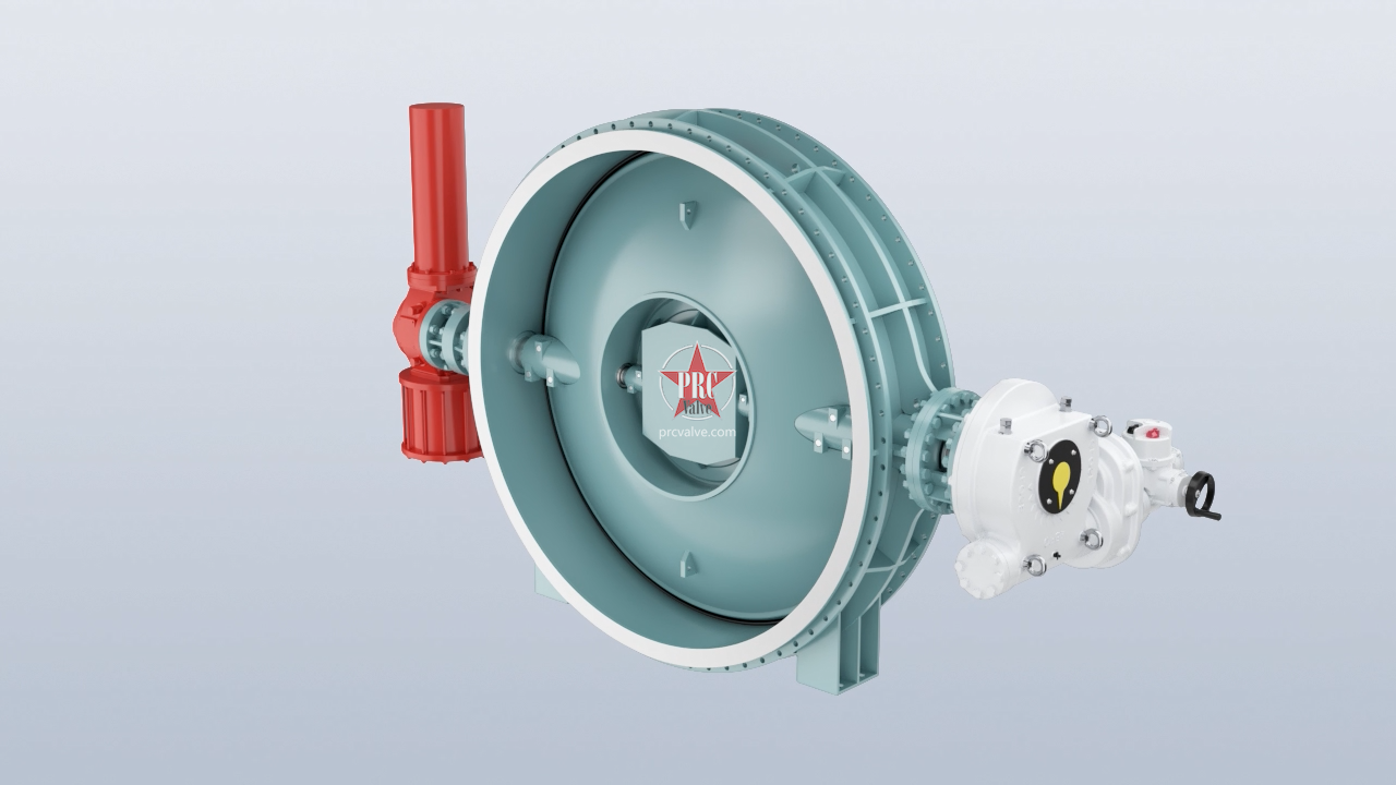 双驱动双蝶板蝶阀-诚功