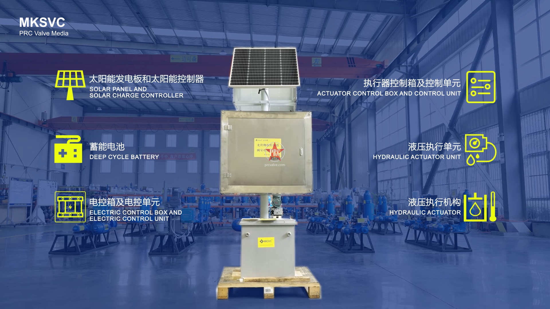 太阳能物联电液执行器-迈可森流体控制设备