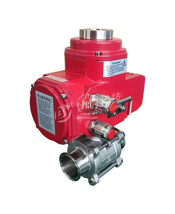 Electric explosion-proof ball valve