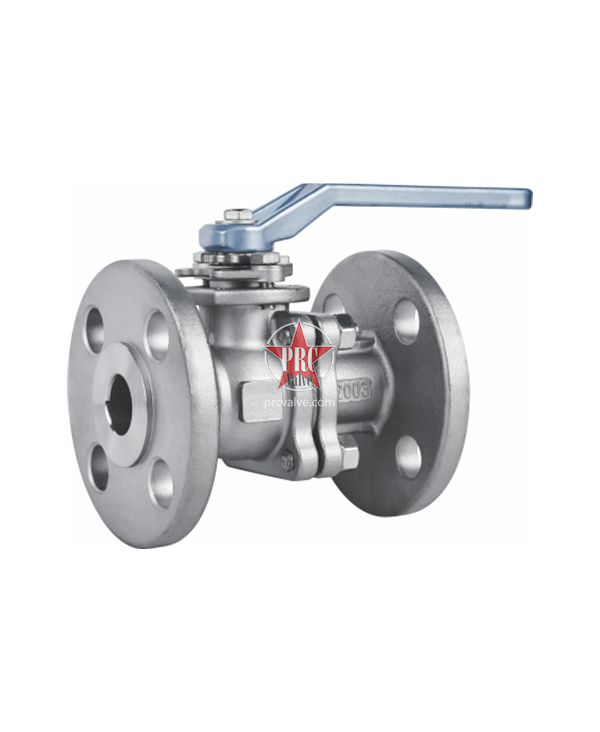 二片式美标低平台法兰球阀