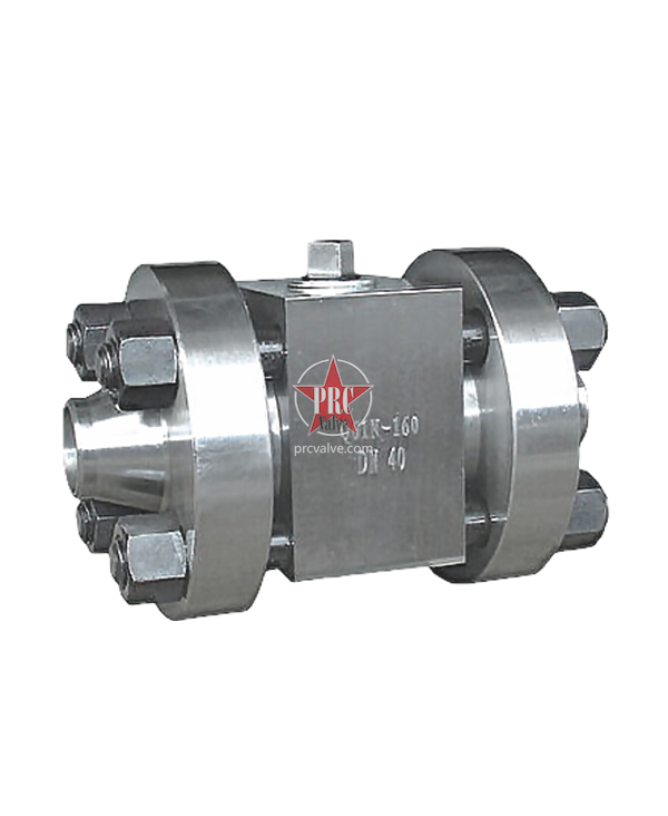 High-pressure forged ball valve