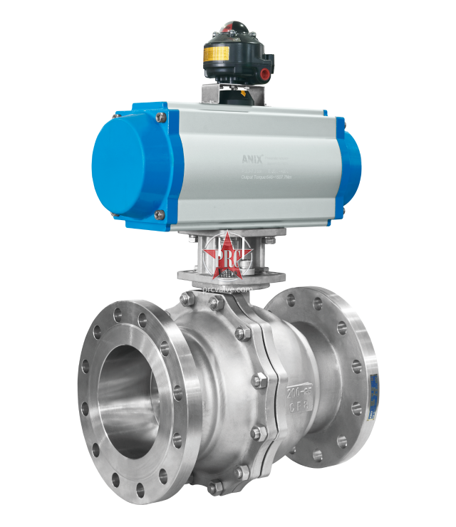 ANIX 气动法兰球阀