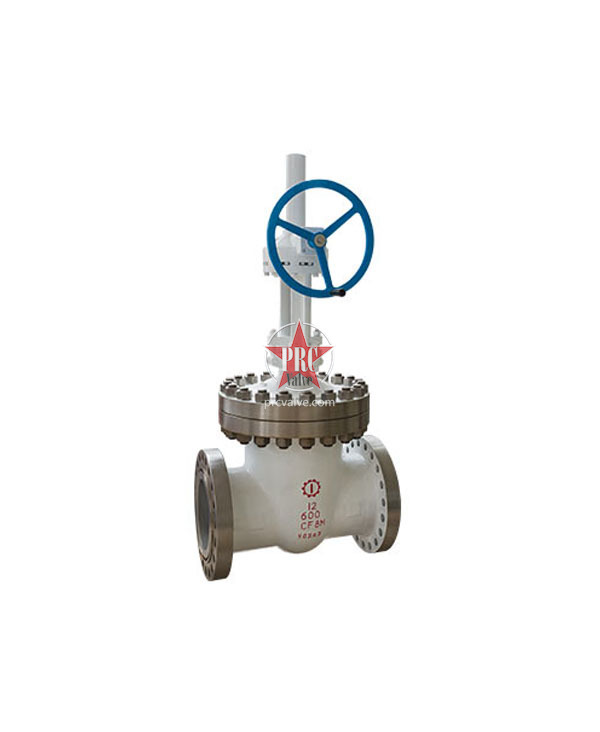 High pressure flange connection steel gate valve