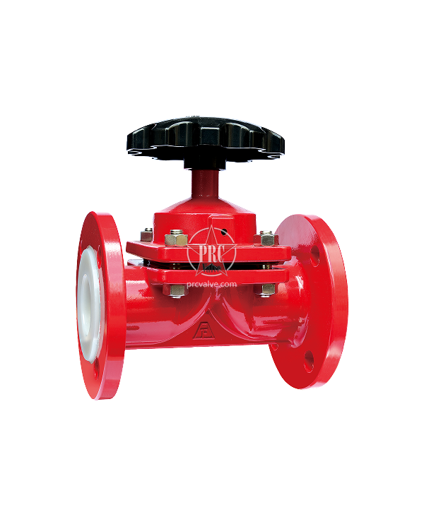 衬氟法兰隔膜阀