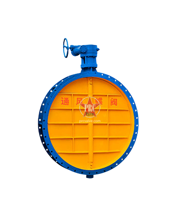 Ventilation butterfly valve