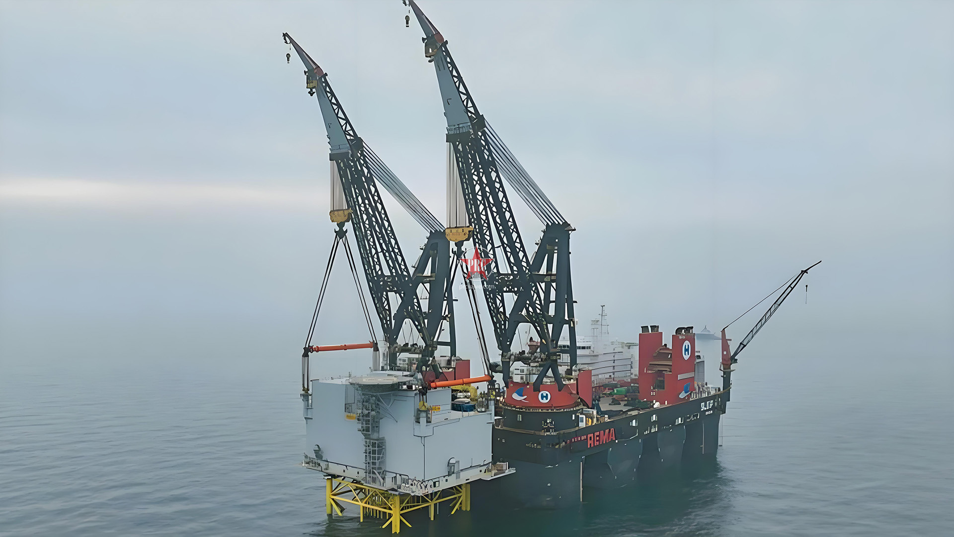 First Hornsea 3 Offshore Substation Stands Complete