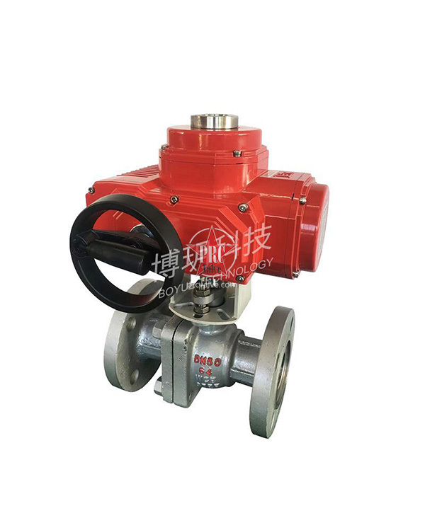Electric explosion-proof ball valve