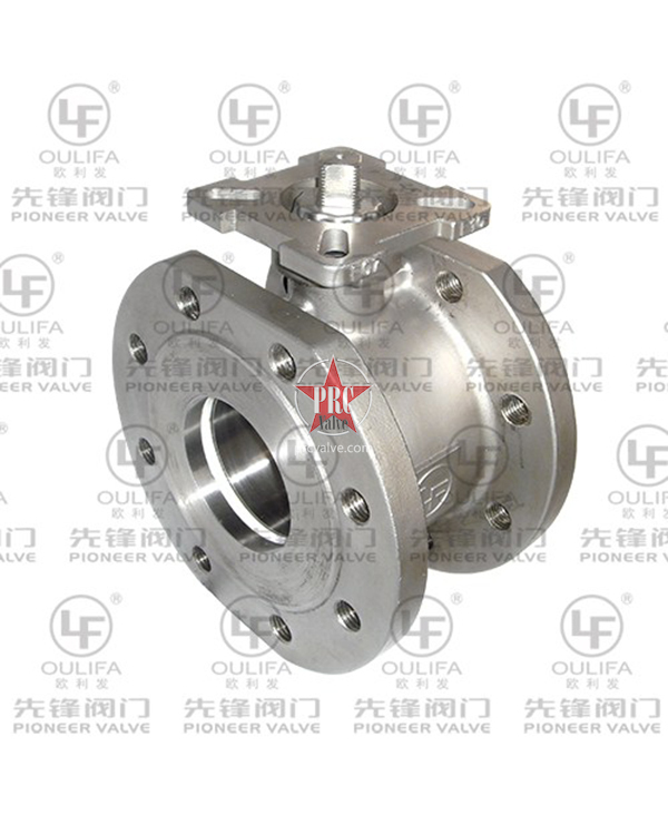 带 ISO 5211 安装的薄型对夹式球阀 PSQ72F DN80