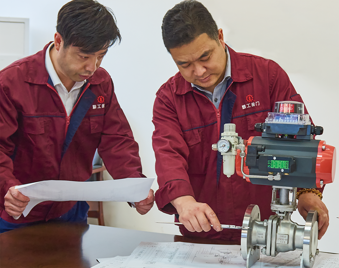 业内资深设计师<br>定制阀门轮廓