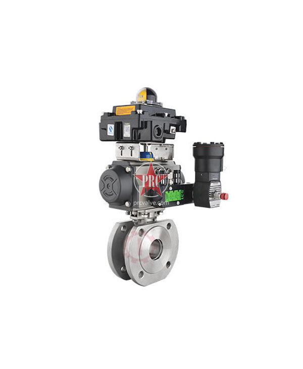 Pneumatic Italian type ball valve