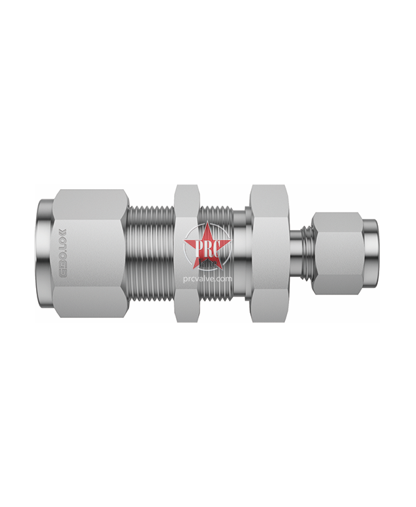 卡套直通变径穿板接头