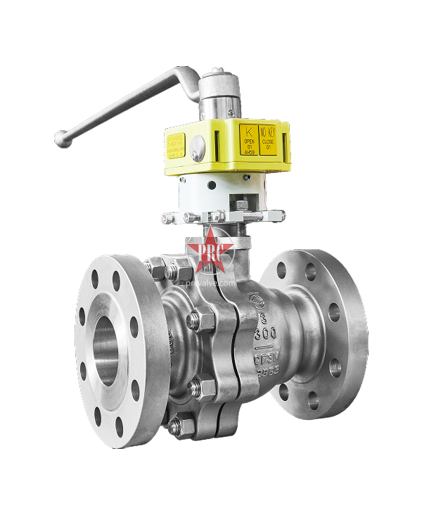 三片式法兰球阀