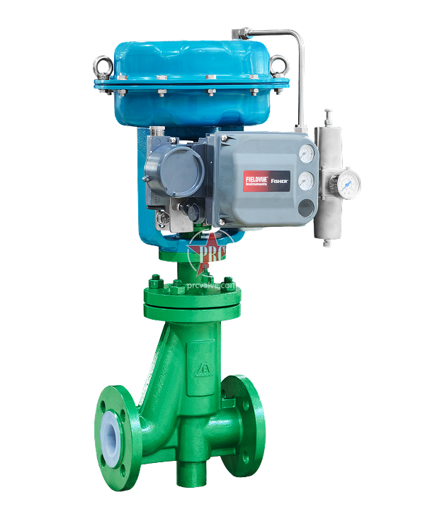 衬氟法兰调节阀